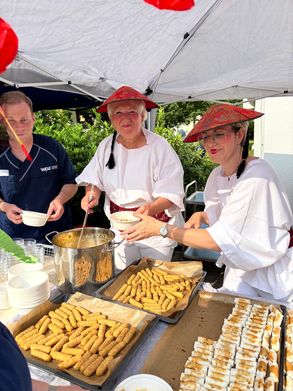 Sommerfest: im asiatischen Lindenbühl
